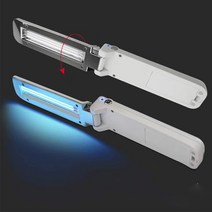 UV 램프 휴대용 UVC 살균 스틱 소독 막대 개인 관리 여행 살균기 소독제 빛 차가운 음극 221647, white, 01 white