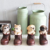 옷가게 애견카페 구두속 강아지 고양이1P 소아과 선물 귀여운 술집, 강아지 퍼그