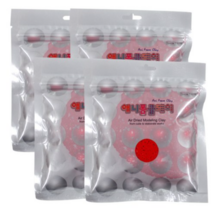 애니클레이 폼클레이 50g 파우치, 8개, 빨강