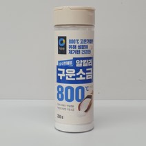 청정원 알칼리 구운소금200g(용기), 5개, 200G