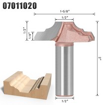 합판재단 목재합판 나무 원목 합판 12.7MM Shank-1PCS cnc 단단한 초경 MDF 합판 목공 라우터 비트 트리머, 17 No.15