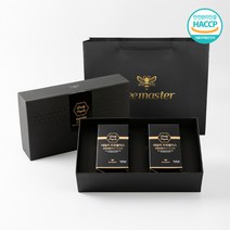 비마스터 데일리 프로폴리스 100% 국산 천연벌꿀 프로폴리스 혼합스틱 선물세트 60포/90포 선물하기 좋은 고급형 전용쇼핑백 증정, 90스틱_선물세트