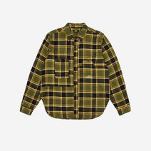 팔라스 x 엔지니어드 가먼츠 패널 체크 워크 셔츠 올리브 - 22FW Palace x Engineered Garments Panel Check Work Shirt Olive - 2