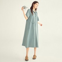베스띠벨리 밴딩 셔츠원피스 BEOAG2565