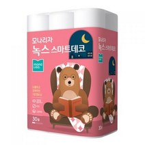 모나리자 녹스 스마트데코 3겹 엠보싱 화장지 27m, 3팩, 30롤
