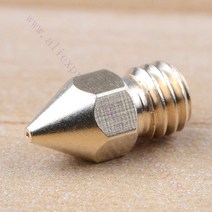 Zortrax M200 M300 Afinia H479 H480 3D 프린터 용 4pcs 3D 액세서리 황동 노즐, 0.5mm