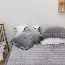 슈에뜨룸 러블리프릴 극세사 겨울 베개커버 3color