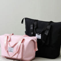 WhiteBlue 여행용 보스턴백 봄 가을 스포츠 아웃도어 피크닉 여행 보스턴 가방 확장형 시크릿 폴딩팩