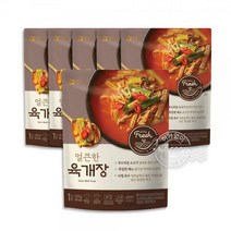 얼큰한 가정식 백반 육계장 6입 맛있는 육개장 즉석국 사골육개장 소고기육개장 즉석탕 300g 전통육개장, 단품