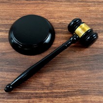 역할놀이 의사봉 나무망치 직업체험 모의재판 판사봉, 단품
