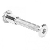 번데기 인서트 너트 넛트 좌대용 m 6 10 쌍 팬 헤드 육각 소켓 나사 니켈 도금 탄소강 가구 플랫 스크류 조합 구색 키트 실버, m6x120