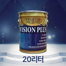 우드케어 오일스테인 비전 플러스 20리터, 01.WC-900(투명), 1개