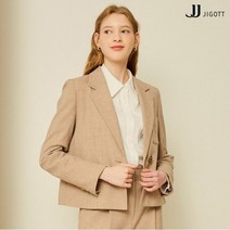 JJ지고트 JJ.ro 자수 포켓 싱글 숏 재킷 GN2M0JK91