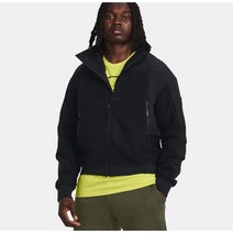 언더아머 1378841 001 블랙 미션 인슐레이티드 재킷 루즈핏 자켓 퍼 운동복 트레이닝복