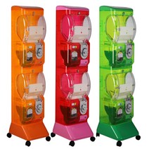 뽑기기계 사탕 인형 일본 상업용 동전식 가샤폰 공, 단일 레이어 업그레이드 스캔 코드 모델