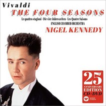 (수입CD+DVD) Nigel Kennedy - Vivaldi : The Four Seasons (비발디 : 사계) (25th Anniversary), 단품