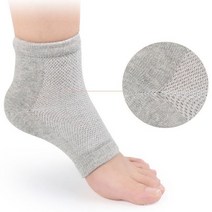 인터리더 보습양말 발바닥 발뒤꿈치 각질 갈라짐 굳은살 제거 풋 케어 그레이 1세트