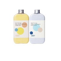 나띵프로젝트 오감목욕 히말라야소금 버블바스 입욕제 옐로 + 블루, 230g, 6세트