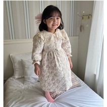 루리 퀼팅 누빔 드레스 원피스 엄마랑 딸이랑 모녀 패밀리룩 맘커플룩