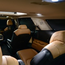 기아 스포티지 QL 전용 차박캠핑 암막커튼 햇빛가리개, 스포티지QL 실내암막커튼, 블랙