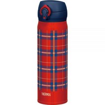 써모스 데일리 원터치 텀블러 500ml 레드체크 JNL-502G