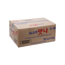 대상 쇠고기 맛나, 20L, 20kg, 1개