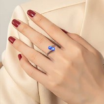 아름드리 스와로브스키 엘리먼츠 크리스탈 듀얼 프리 반지