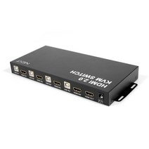 넥스트 NEXT-7004KVM-4K 4대1 USB HDMI KVM스위치 스위칭허브/서버-KVM, 선택없음
