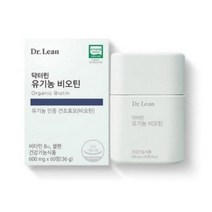 닥터린 유기농 비오틴, 60정, 36g, 3개