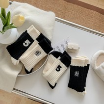 겨울양말 편한여성 수면양말 따스한 양모양말