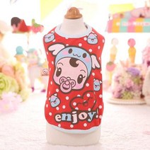 강아지 훈련 조끼 도매 작은 개 옷 여름 달콤한 고양이 티셔츠 공장 아울렛 요크셔 치와와 테디 애완 동물 의류, Red Angel+M