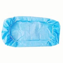 일회용 침대 시트 배드 마사지 테이블 부직포 베개 시술 타투 반영구 방수 새로운 5pcs 커버 스파 살롱 패드 커버 90x220cm, 푸른