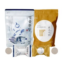 [딜맛] 시크릿 육수 명품한알(기본맛)+(닭고기맛) 60gx2봉(40개입), 단품