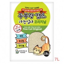 두부랑 캣츠 가는입자 오리지날 고양이모래, 2.8kg, 1개