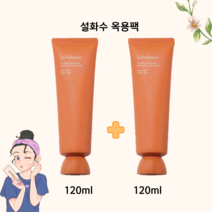 설화수 옥용팩 120ml, 2개, 0.12l