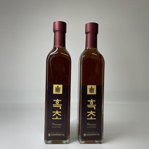 천연 발효 현미흑초 3년숙성 500ml 2병