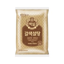 CJ제일제당 백설 갈색설탕5kg 1개입, 1개, 5kg