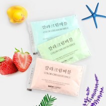 [바스참] 칼라크림 거품 목욕 입욕제 버블바스 60g, 칼라크림버블바스60g, 로즈