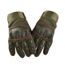 택티컬장갑 전술장갑 택티컬 글러브 반장갑 밀리터리하드 너클 가죽 전술 장갑 군사 149, 아미 그린, XL