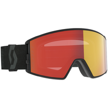 Scott 스콧보드고글 React Goggles, Mineral Black/Enhancer Red Chr