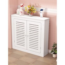 라디에이터 덮개 커버 보일러 난방 가리기 욕실 갈림막 수도관 난방기 온수 화장실 온수기, 90 x 80 x 20 덮개