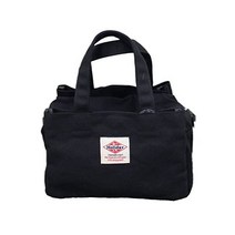 192571 보스턴백 토트백 MC 남성 라운드백 골프 카트백 미니백 미니토트백 2Way 여성 캔버스 액세서리 가방 아웃도어, Free Size, 01-블랙