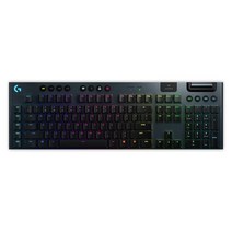 로지텍 G913 RGB 영문자판 무선키보드 게이밍키보드 기계식키보드 로지텍키보드 [병행수입/평일 3시이전주문건 당일출고], G913 RGB 무선키보드, CLICKY (영문자판)