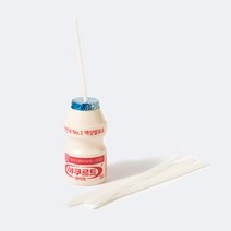 요쿠르트 빨대 화이트 3x150mm 250개, 1개, 1개