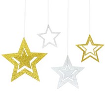 (주)아트인 반짝별 모빌장식, 골드