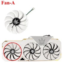 GALAX GeForce RTX 2080 Ti HOF 88MM FD9015U12S 용 비디오 카드 쿨러 팬 그래픽 교체, 01 Fan - A