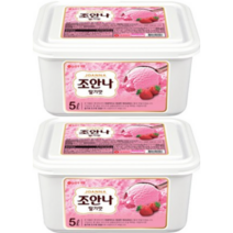 롯데제과 조안나 딸기5Lx2개, 5L, 2개