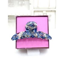 로뎀 프랑스 스와로브스키 슬림 중 집게핀(멀티블루) (RD23060084)