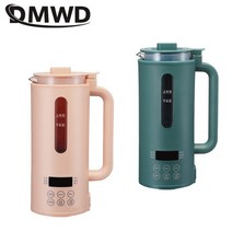 두유제조기 두유메이커 dmwd 자동 두유 기계 350ml 과일 mini juicer food blender 야채 추출기 water Boiler filter free 220v, 분홍색