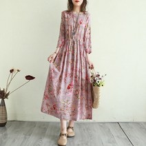 봄 패션 A라인 훈녀 소개팅 대학생 데이트룩 직장인 린넨원피스 미디 마
